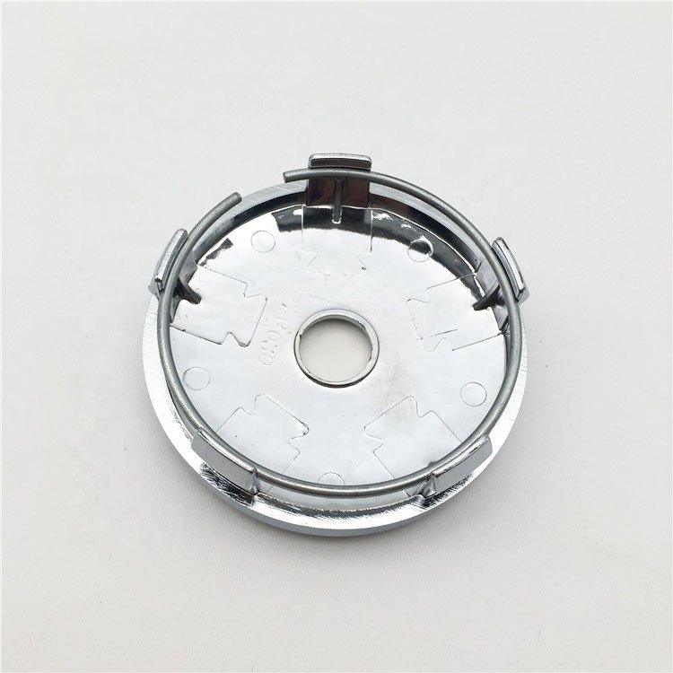 Number Red Chrome ABS Aluminum Car Custom Wheel Center Centre Caps 60mm